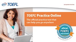 Sérverð fyrir TOEFL® Practice Online (TPO) fyrir ISIC korthafa